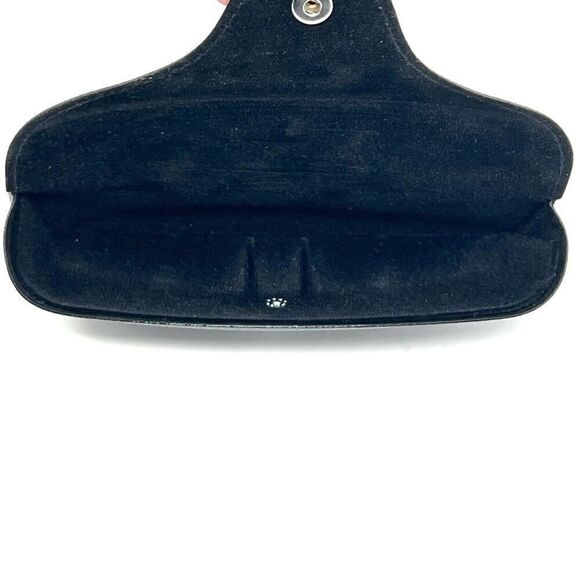 Ray-Ban Black Leather Glasses Case for Sunglasses Eyeglasses with Cleaning Cloth - Picture 6 of 12